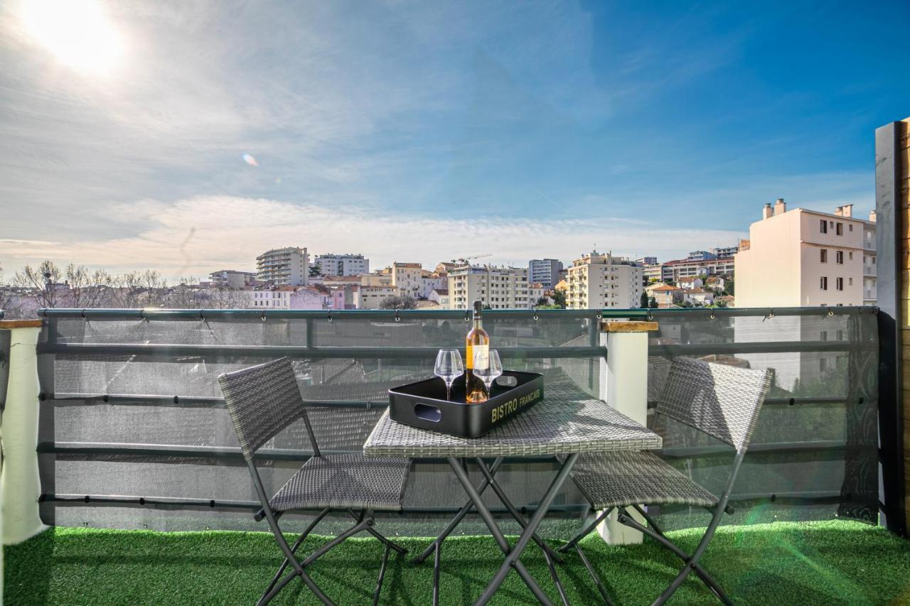 The Loft - Superb 2 Bedrooms On Top Floor With Terrace - 10Min To Palais & Beach! Cannes Exterior photo